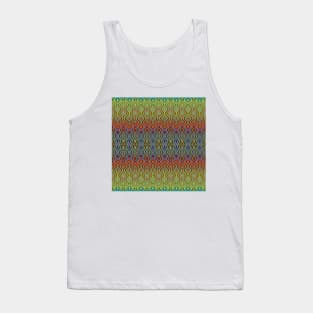 Colorful Ripples Tank Top